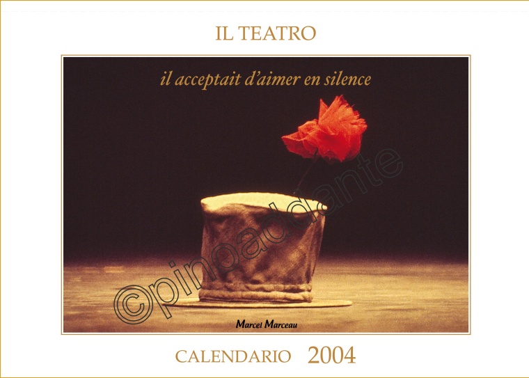 Calendario 2004  "IL TEATRO"