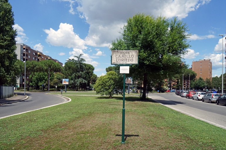 Piazza Camillo Loriedo - Colli Aniene