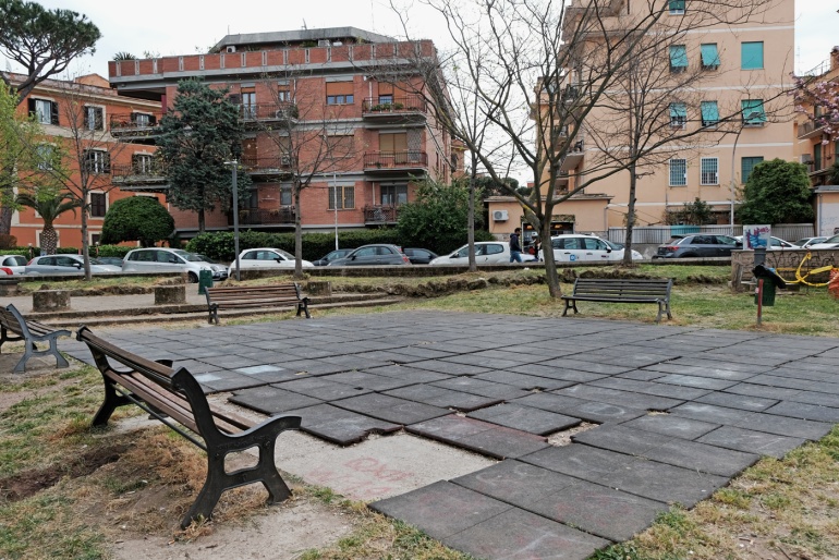 Parco via Giulio Tarra - Gianicolense/Colli Portuensi