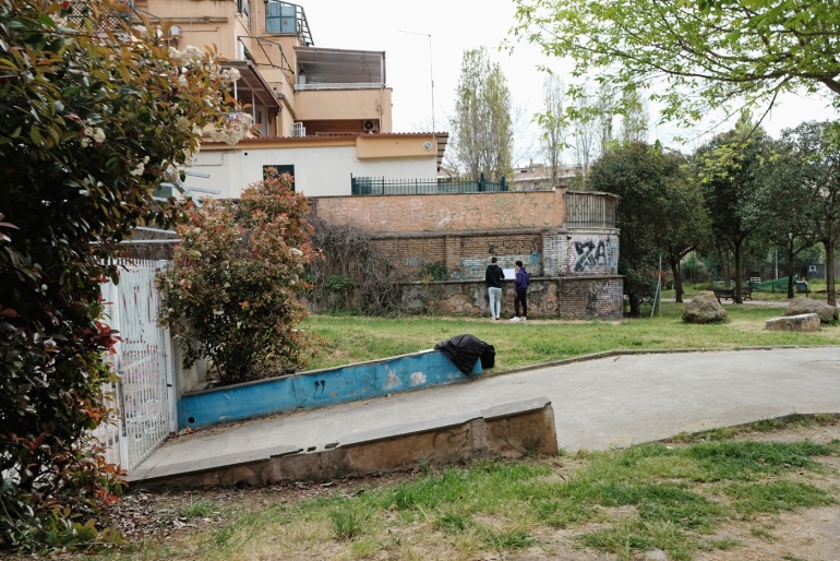 Parco giochi via Giovanni Caselli - Marconi