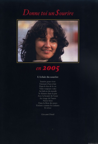 Calendario "Donne toi un Sourire" en 2005